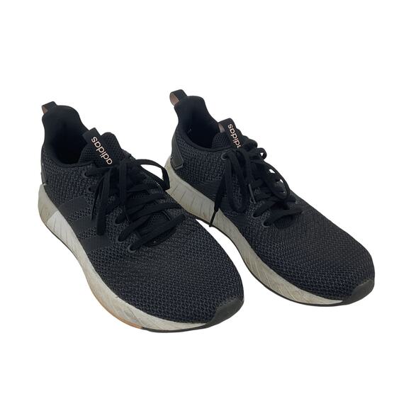 Adidas Men's Black Sneakers Size 11 Preowned Athletic Shoes - Picture 1 of 7